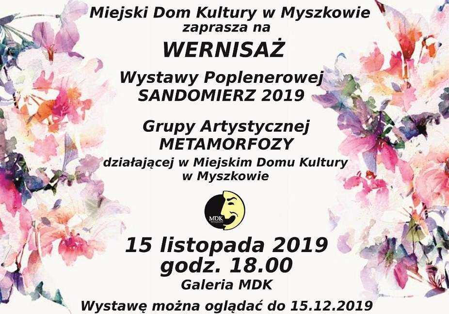 SANDOMIERZ 2019 – Wystawa Poplenerowa