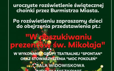 Inauguracja sezonu świątecznego w Myszkowie