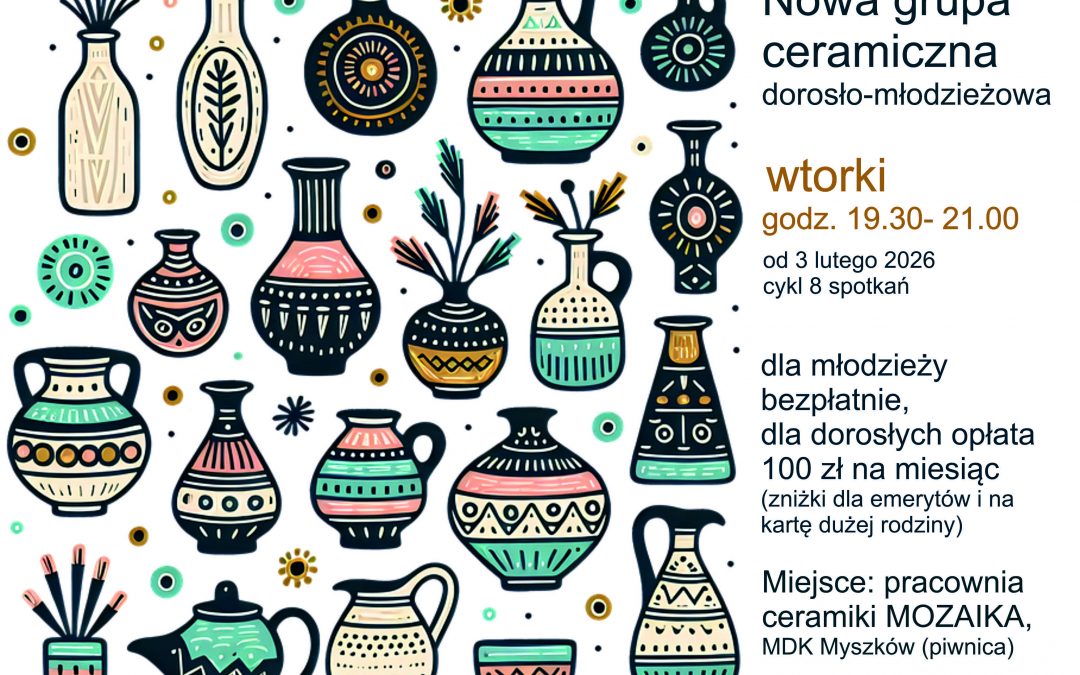 WOLNE MIEJSCA NA CERAMIKĘ