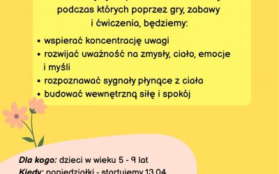 SPOTKANIA Z UWAŻNOŚCIĄ-NOWY CYKL