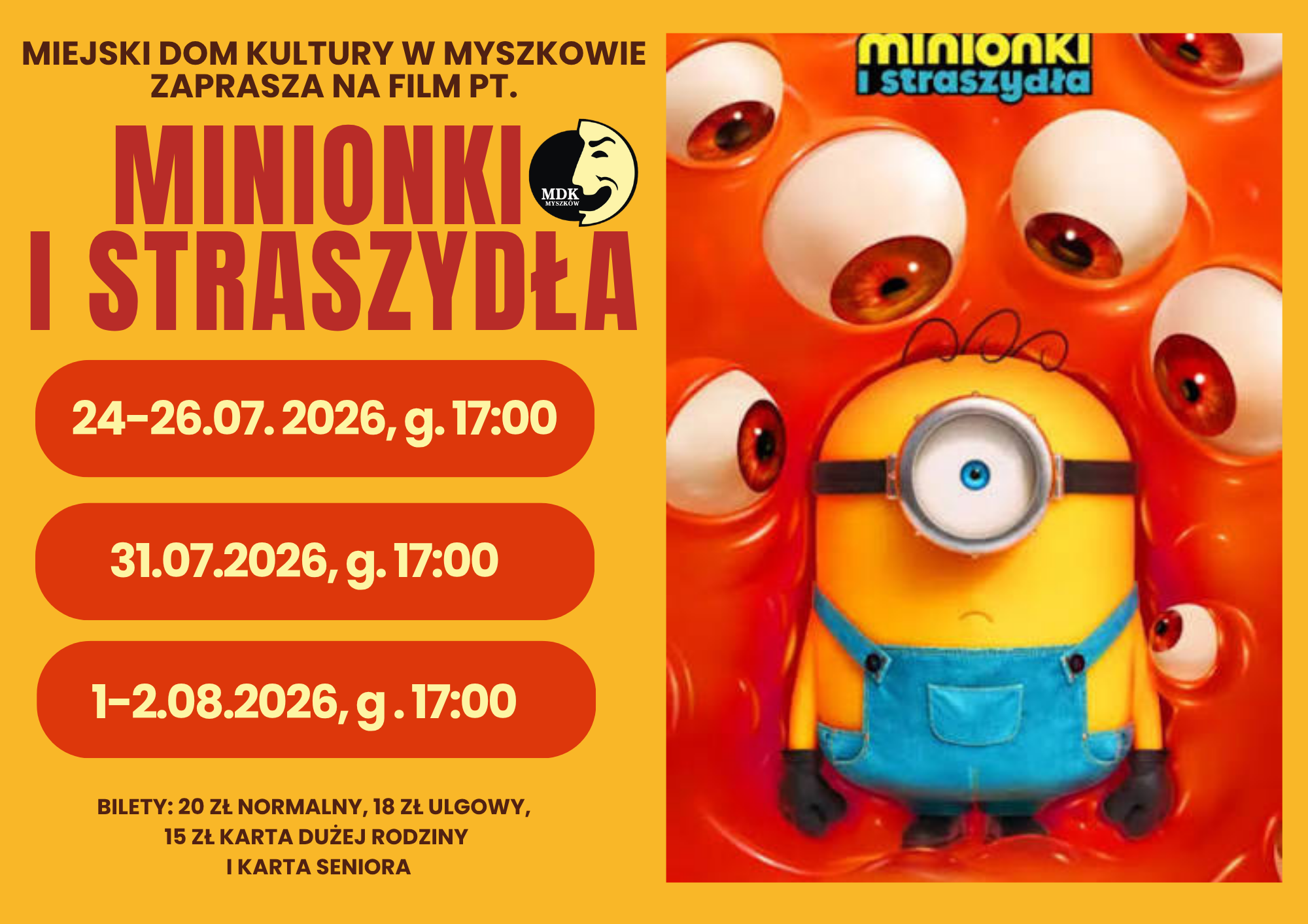 MINIONKI I STRASZYDŁA