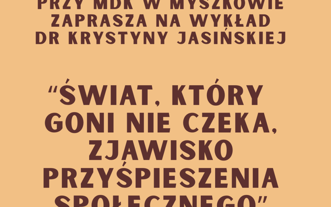 ZAPROSZENIE NA WYKŁAD OTWARTY UTW